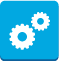 Front Icon - Gears Front Icon - Gears