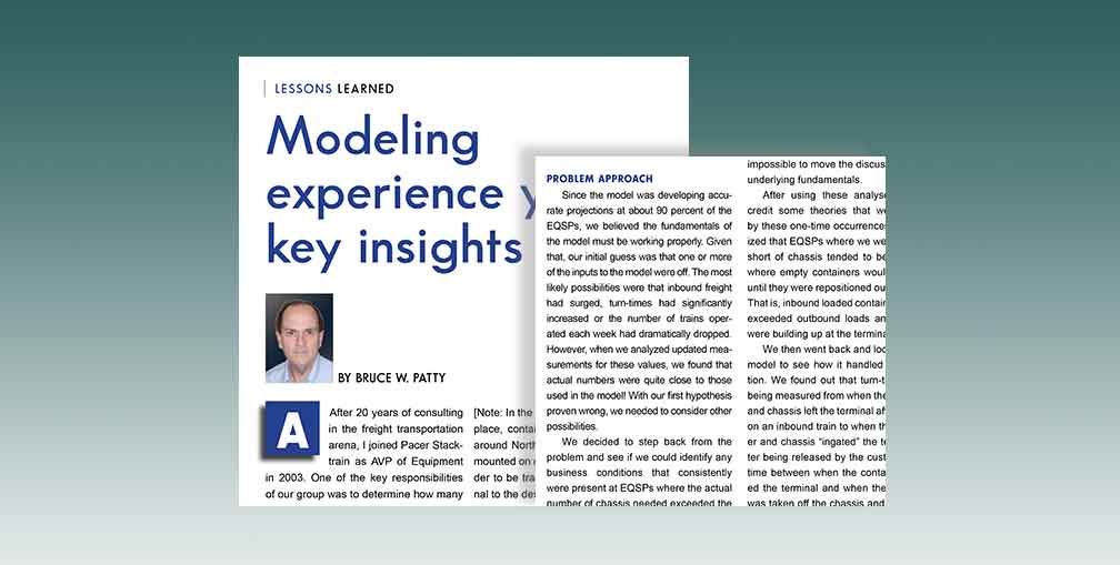 Modelling Experience Yields Key Insights